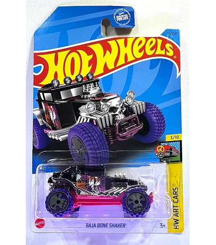 Amazon.com: Hot Wheels Bone Shaker 1:8 Scale Die-Cast Car Model