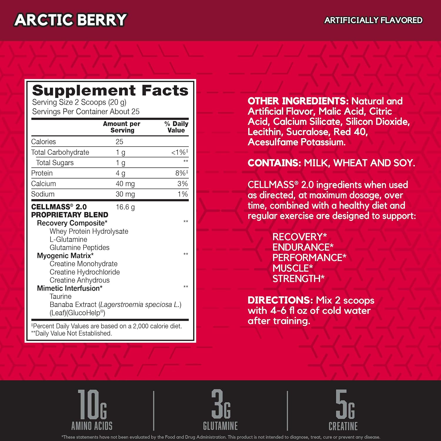 BSN Micronized Creatine Monohydrate Powder, Unflavored, 2 Months Supply-60 Servings: Health & Personal Care
