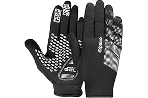 GripGrab Ride Windproof Spring Fall Gel Padded Bicycle Gloves Thermal Cycling Gloves Cold Weather Thin Winter Cycling Gloves
