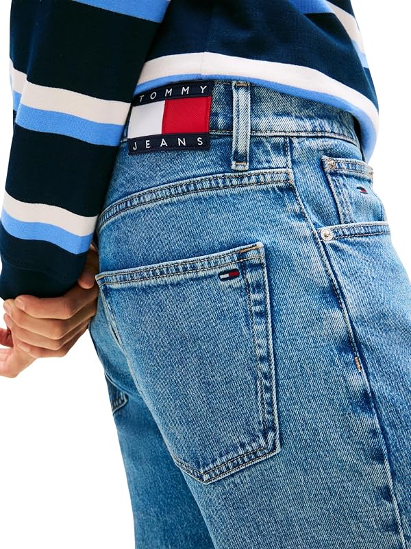 Herren Jeans Hose Arlo Crop Slim Fit, Blau (Denim Medium), 30W/34L