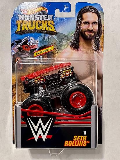 wwe monster trucks hot wheels