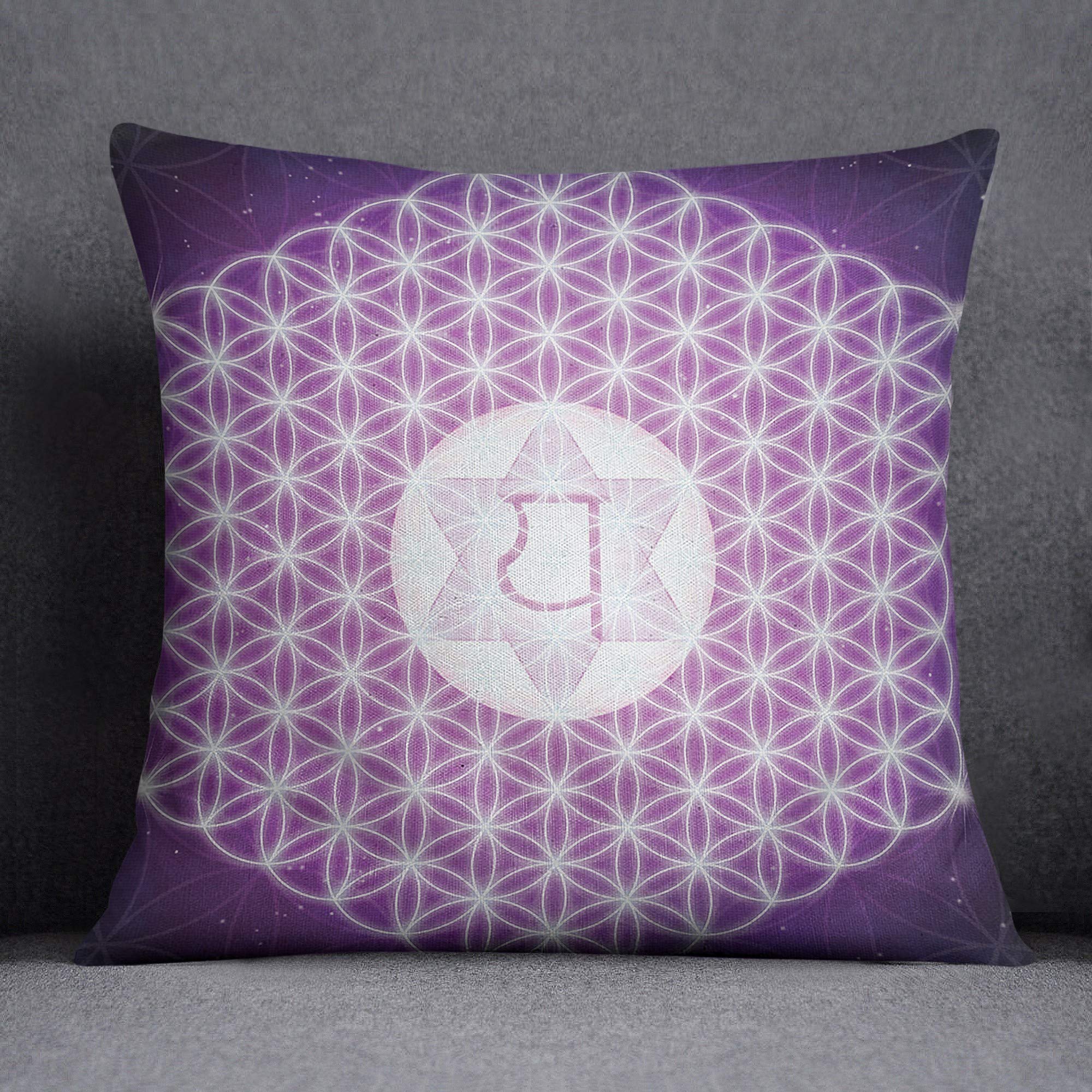 Bonamaison Decorative Cushion Cover, Cotton Polyester, Multicolor, 45X45