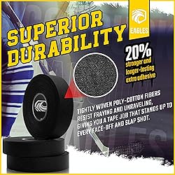 EAGLES Hockey Tape Multipurpose Cloth Tape Roll for
