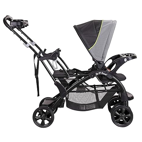 baby trend double stroller pistachio