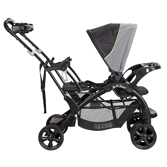 baby trend double stroller pistachio