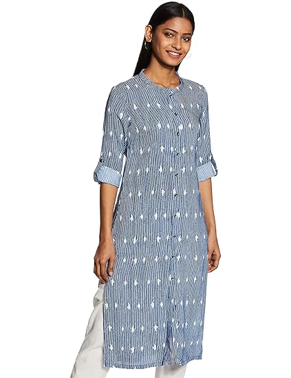 Women's Rayon Straight Kurta