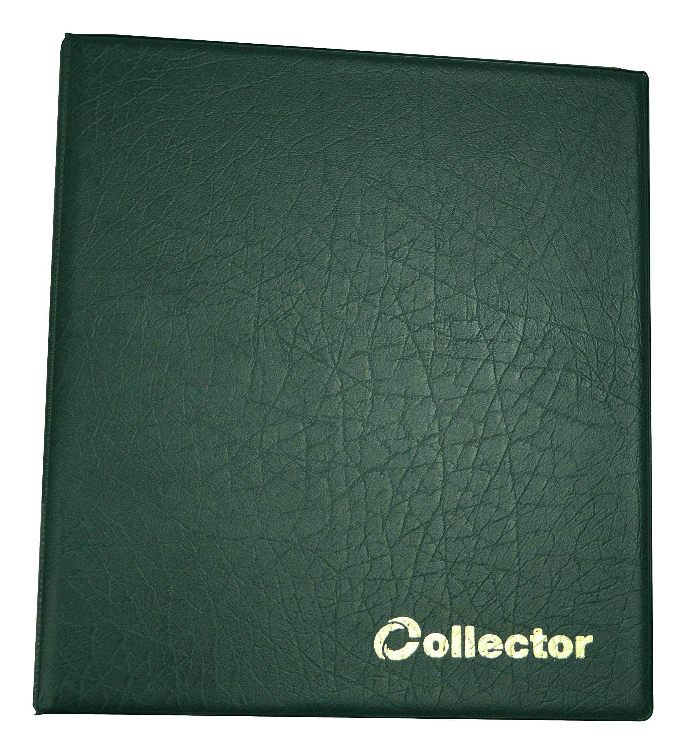 COLLECTOR Banknotes Album Folder Book Notes Banknote with 10 Pages and 10 Dividers - Very Big Capacity - GREEM