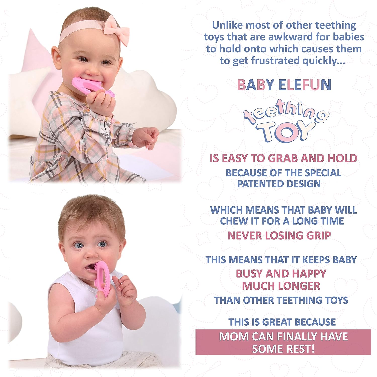 baby elefun teether