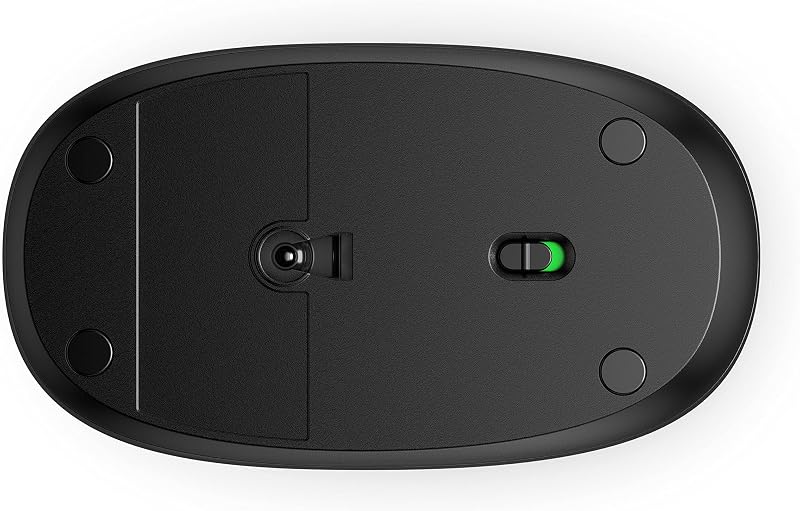 240 Souris Empire sans Fil, capteur Optique de 1600 DPI, Bluetooth 5.1, 3 Boutons, molette de défilement, poignée Pratique et Fonctionnelle, Design ambidextre, Windows 11, Noir