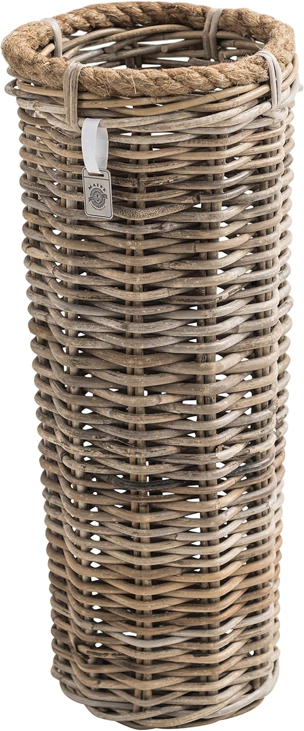Maine Furniture Co. Key Largo Kubu Rattan Umbrella Basket Amazon.co.uk