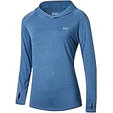 Willit Women's UPF 50+ Sun Protection Hoodie SPF Shirt Long Sleeve Hiking Fishing Outdoor Shirt Lightweight Hoodie