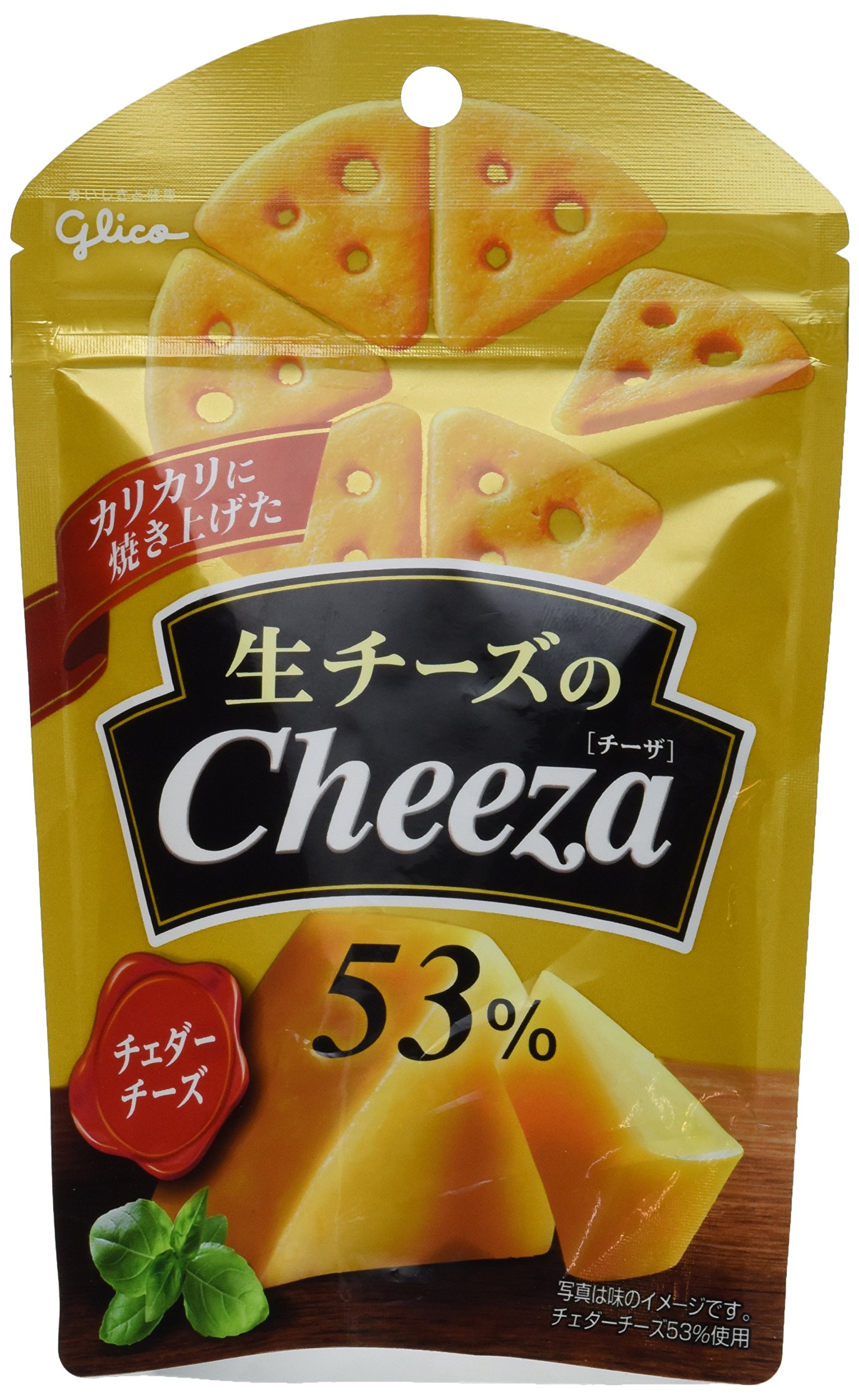 Cheese Cracker with Camembert Cheese Cheeza By Glico