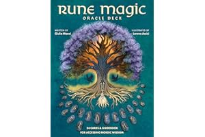 Rune Magic Oracle Deck: Colorful 24-Card Oracle Deck with Norse Symbols, 112-page Illustrated Guidebook Explores Runes, Mythology and Ancestral Wisdom