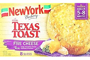 NEW YORK BRAND New York Texas Toast, 5 Cheese, 13.5 oz (Frozen)