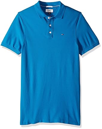 tommy hilfiger blue polo shirt