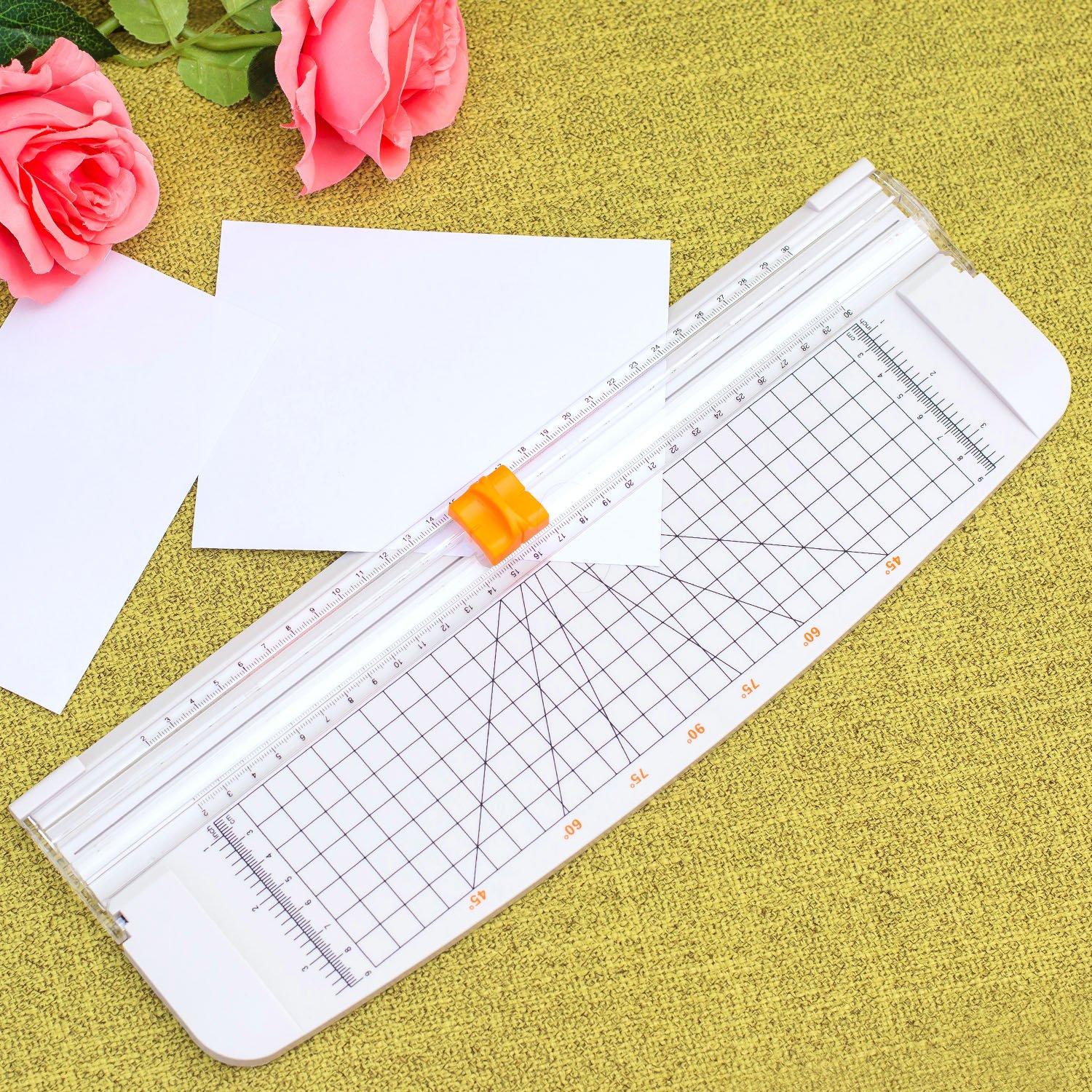 Firbon A4 Paper Cutter 12 inch Titanium Paper Trimmer Scrapbooking Tool