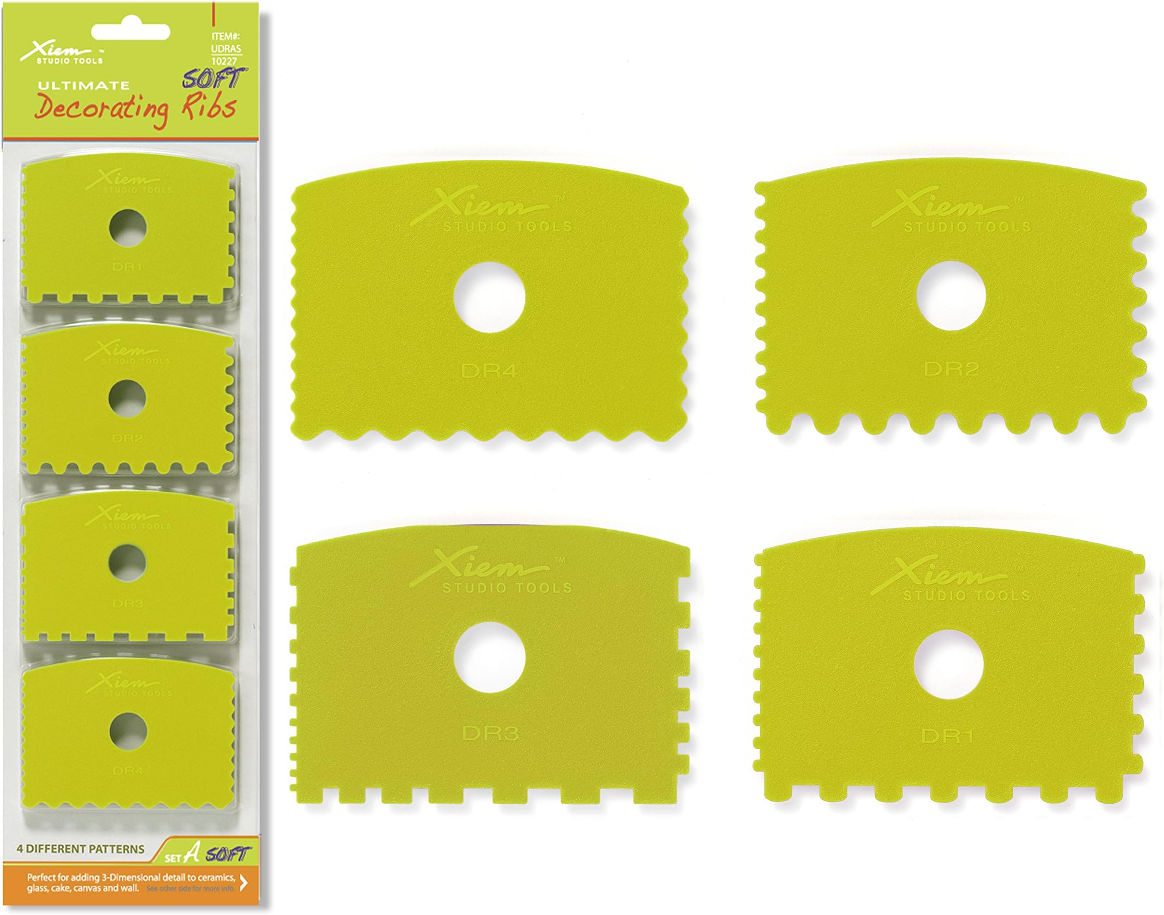 Xiem Studio ToolsUltimate Soft Decorating Ribs (Set A)