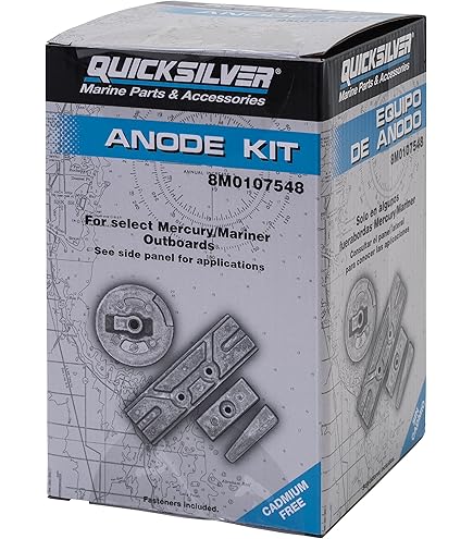 Quicksilver 888756Q03 Aluminum Anode Kit for Alpha One Gen