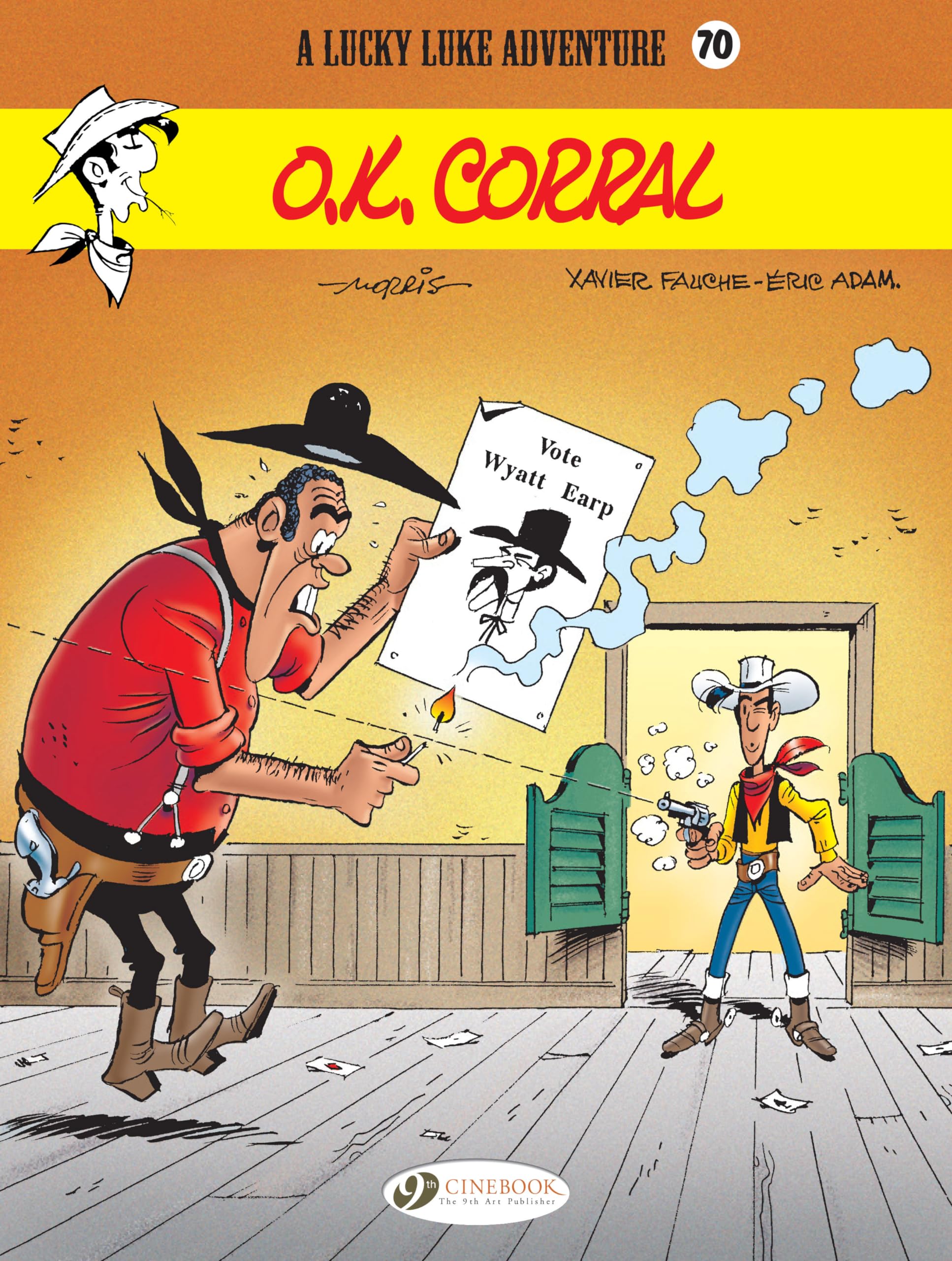 voir fiche du livre Lucky Luke - volume 70 The O.K. Corral (70)