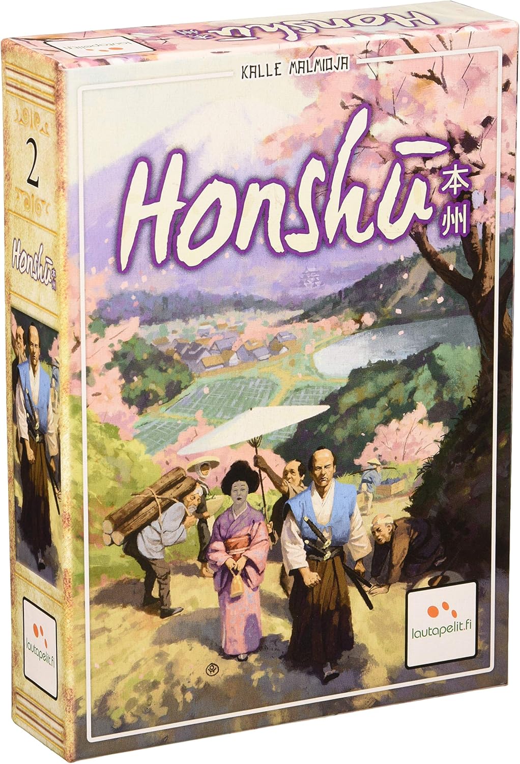Unbekannt Lautapelit LAU00054 - Honshu english, card game, Multicolor