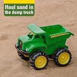 John Deere 6'' Dump Truck & Loader Tractor Set Green Toy Car Brand John Deere view 3