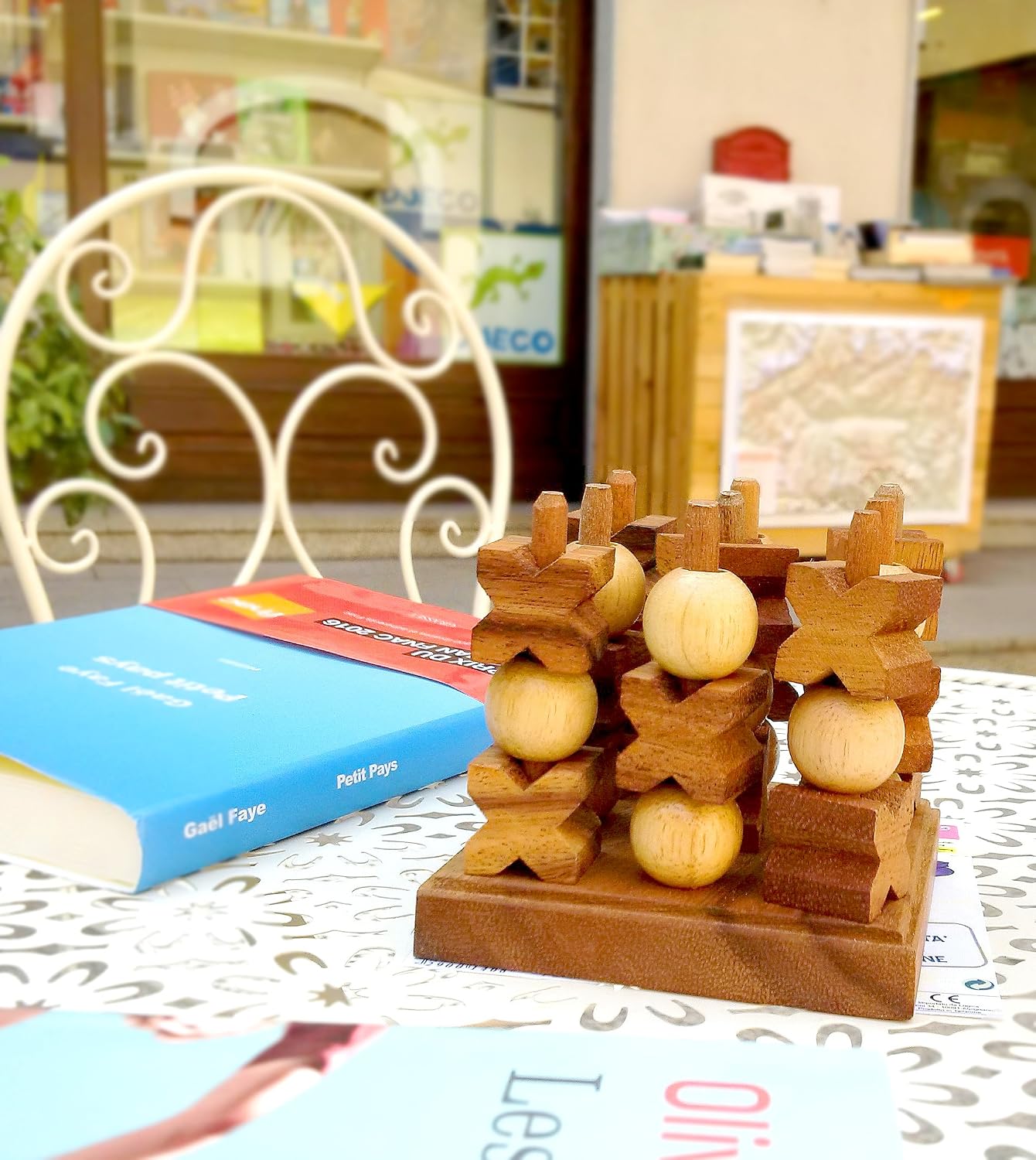 Logica Puzzles Art. Tic-Tac-Toe 3D - Board Game in Fine Wood - New 3D Strategies, Medium - Image 5