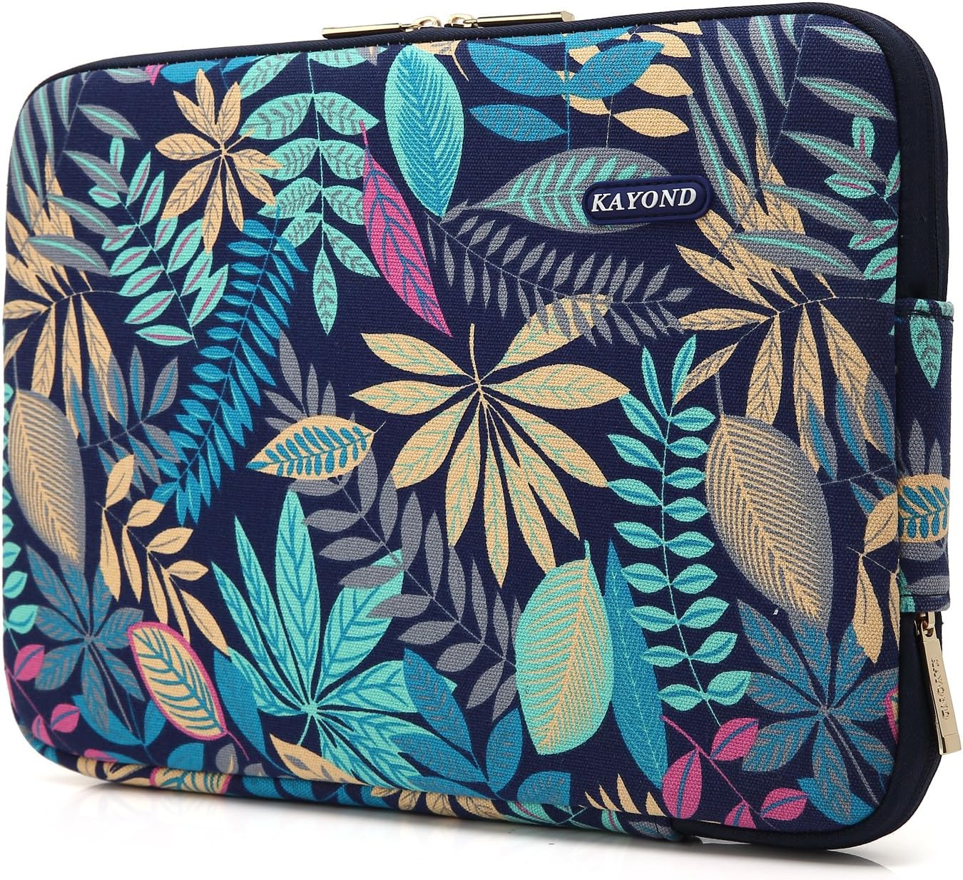 KAYOND Forest Series Pattern Water-resistant for 15.6-17 Inch Laptop Sleeve Case Bag (17 inch, Blue) - Image 3
