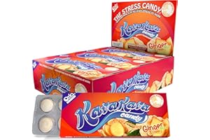 Ozia Originals Kava Kava Candy - 8 Kava Candies Per Pack, Kava Extract Stress Relief Supplement, Natural Kava Root Chill Happy Pill, Encourages Positive Mood - Ginger Mint Flavor, 1 Box (12 Packs)