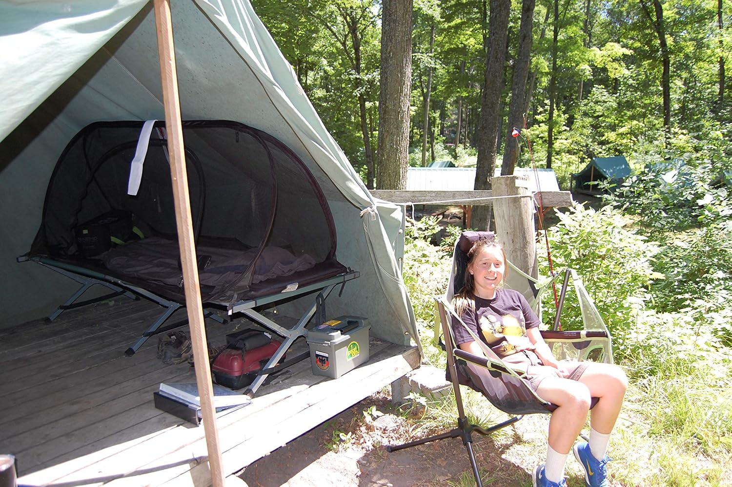 Wicked Cool MosquitOasis Pop-Up Mosquito Net Tent for Summer Camps and Camping: Sports & Outdoors