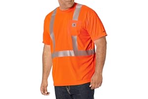 Carhartt Men's Force High-Visibility Short-Sleeve Class 2 T-Shirt