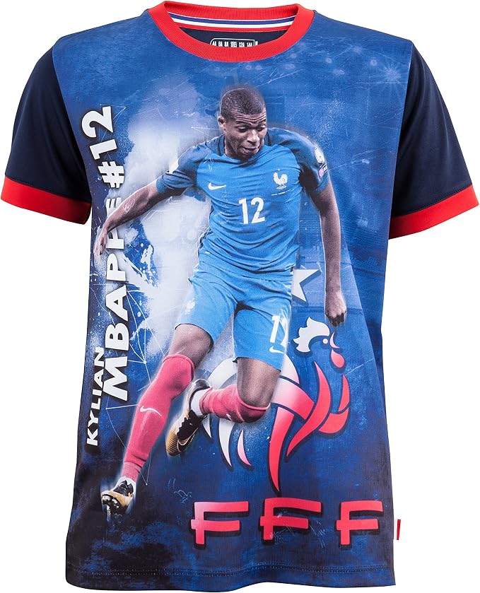 Equipe de FRANCE de football Maillot FFF Kylian MBAPPE Collection