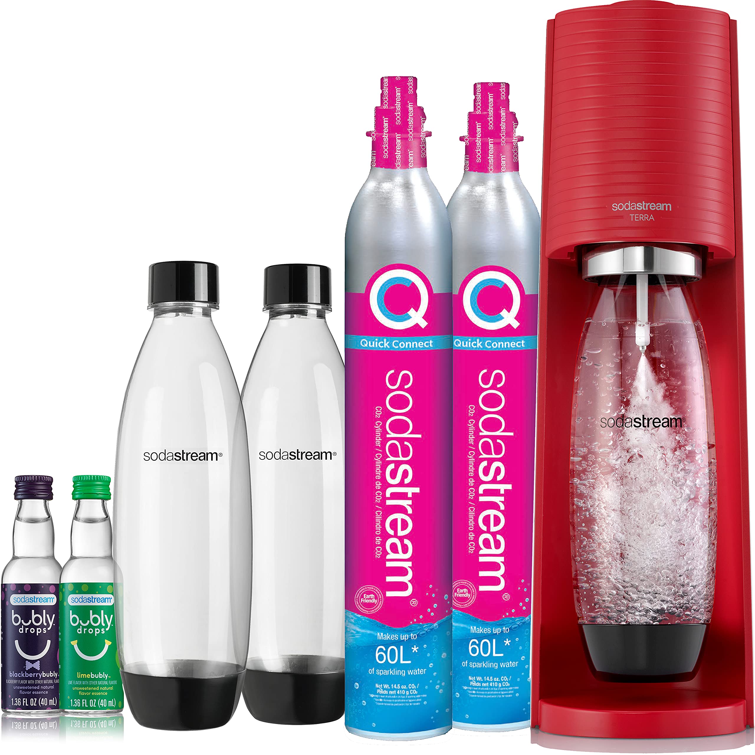 SodaStream Terra Sparkling Water Maker Bundle