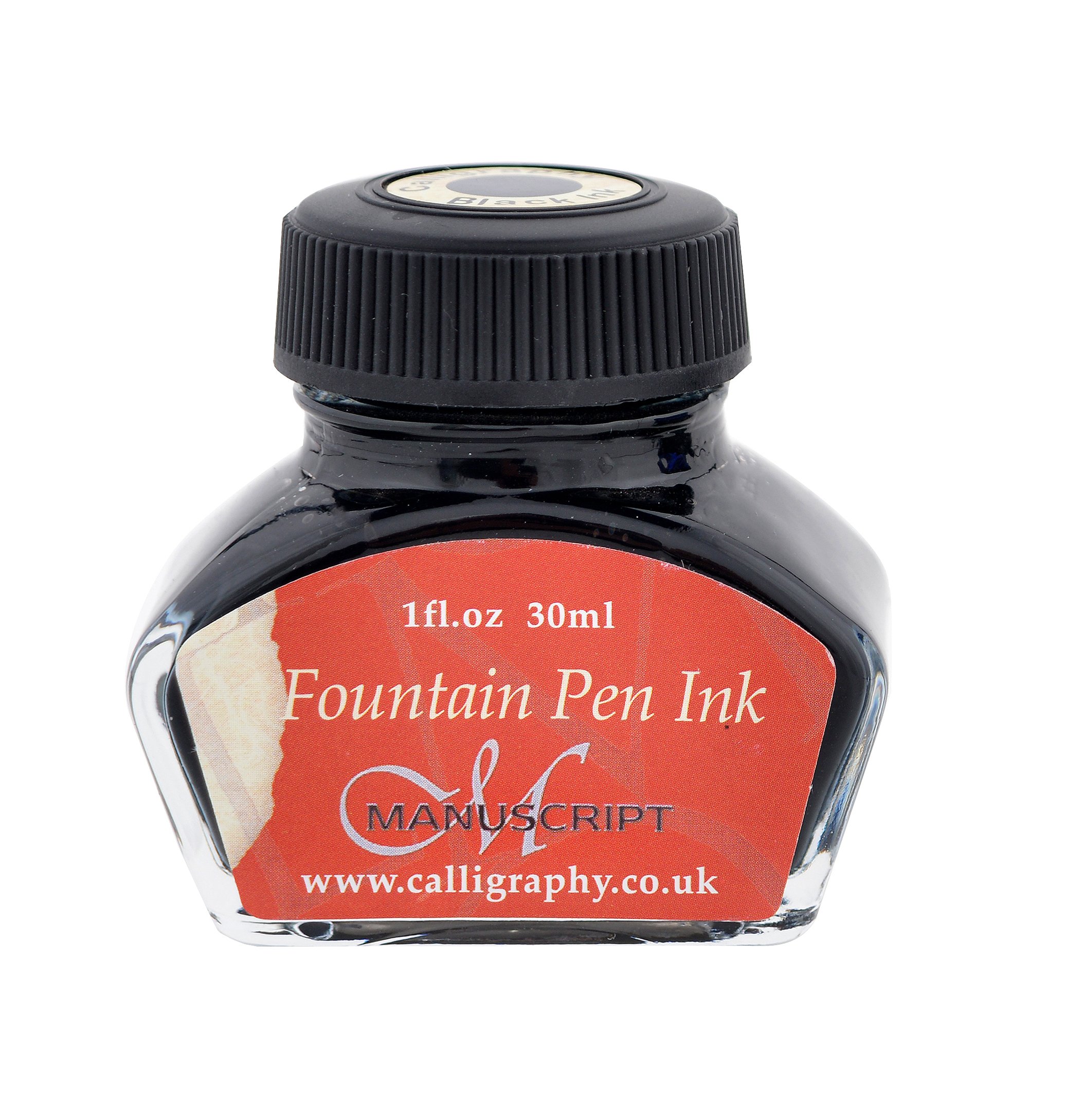 Manuscript Pen Manuscript Calligraphy Ink Bottle 30 ml-Black