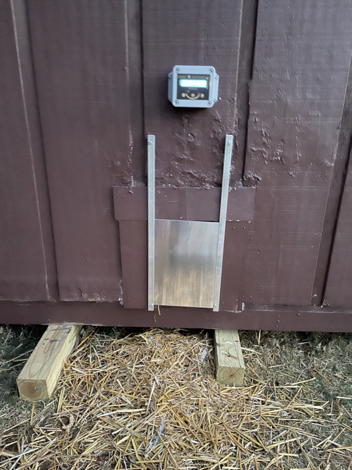 27/mo Finance Coop Defender Gold Automatic Chicken Coop Door Kit