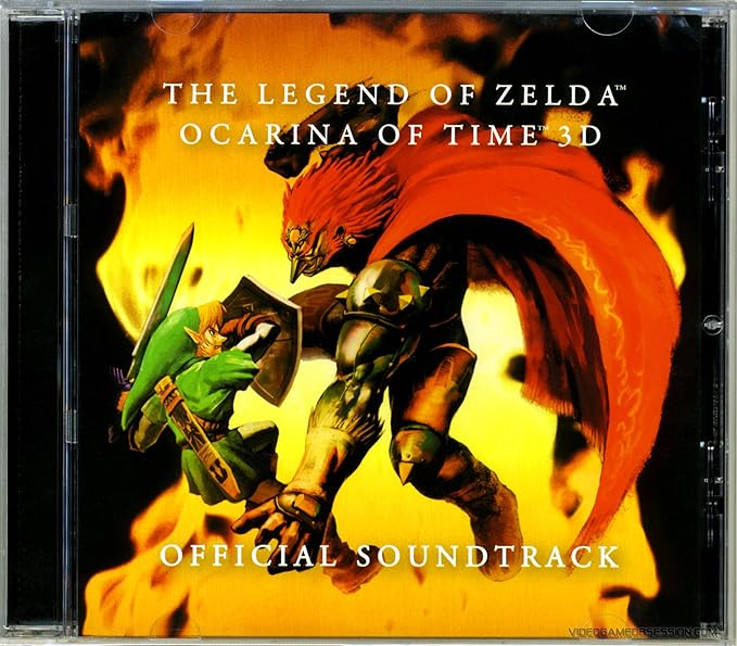 The Legend of Zelda Ocarina of Time 3D Official Soundtrack CD by