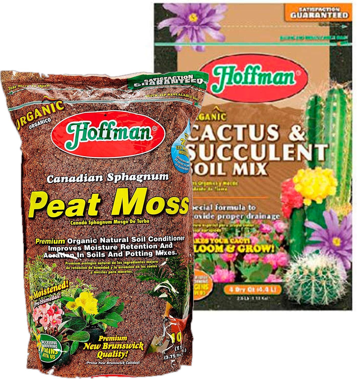 Hoffman 15503 Canadian Sphagnum Peat Moss, 10 Quarts : Soil And Soil Amendments : Garden & Outdoor