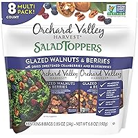 Orchard Valley Harvest Glazed Walnuts and Berries, Salad Toppers, 0.85 Oz, 8Ct