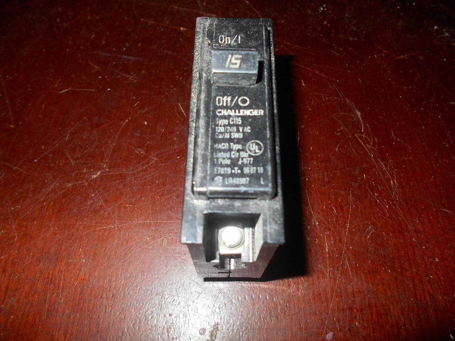 Circuit Breakers Challenger C115 Circuit Breaker 1 Pole 15 Amp for sale