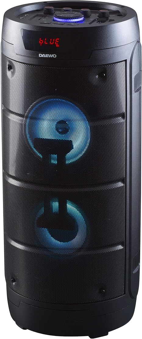 daewoo bluetooth subwoofer party speaker