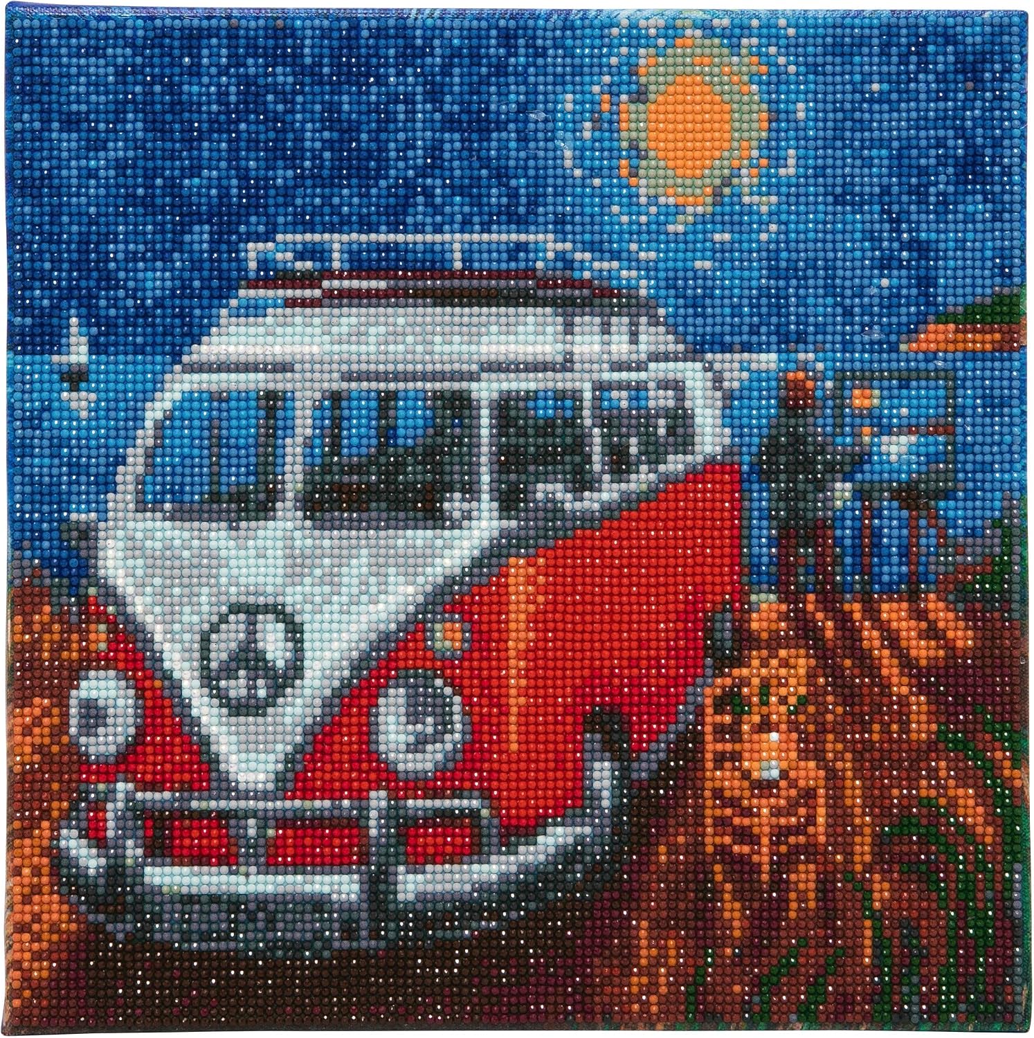 Craft Buddy 30cm x 30cm Framed Crystal Art Kit (Camper Van Go): Amazon