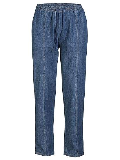 Roger Kent Herren Schlupfhose mit Gummibund mit Kordelzug