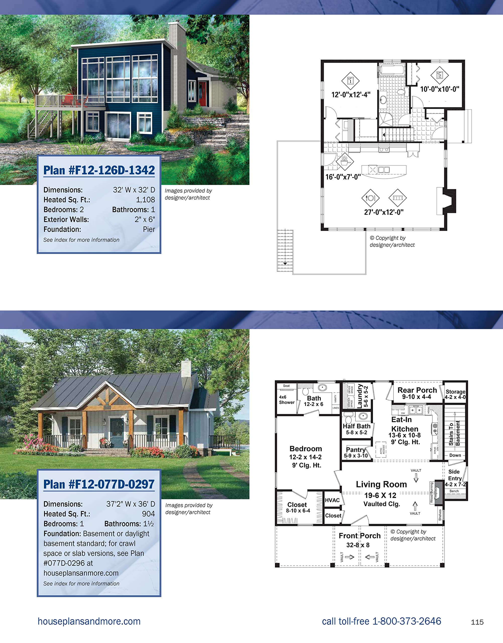 Ultimate Waterfront Home Plans: 179 Designs Ideal for Personal, Family, and Company Retreats (Creative Homeowner) Bungalows, Multi-Master Suites, Modern, and More Homes Designed for Waterside Sites