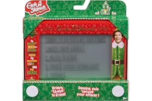 Etch A Sketch, Elf Special Edition, Original Magic Screen, Kids Travel Toy, Drawing Toys for Boys & Girls Ages 3+