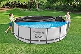 Bestway 15ft Round Pool Cover for Above Ground Pools 4.5 m view 2