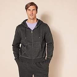 Amazon Essentials Men's Full-Zip Fleece Hoodie