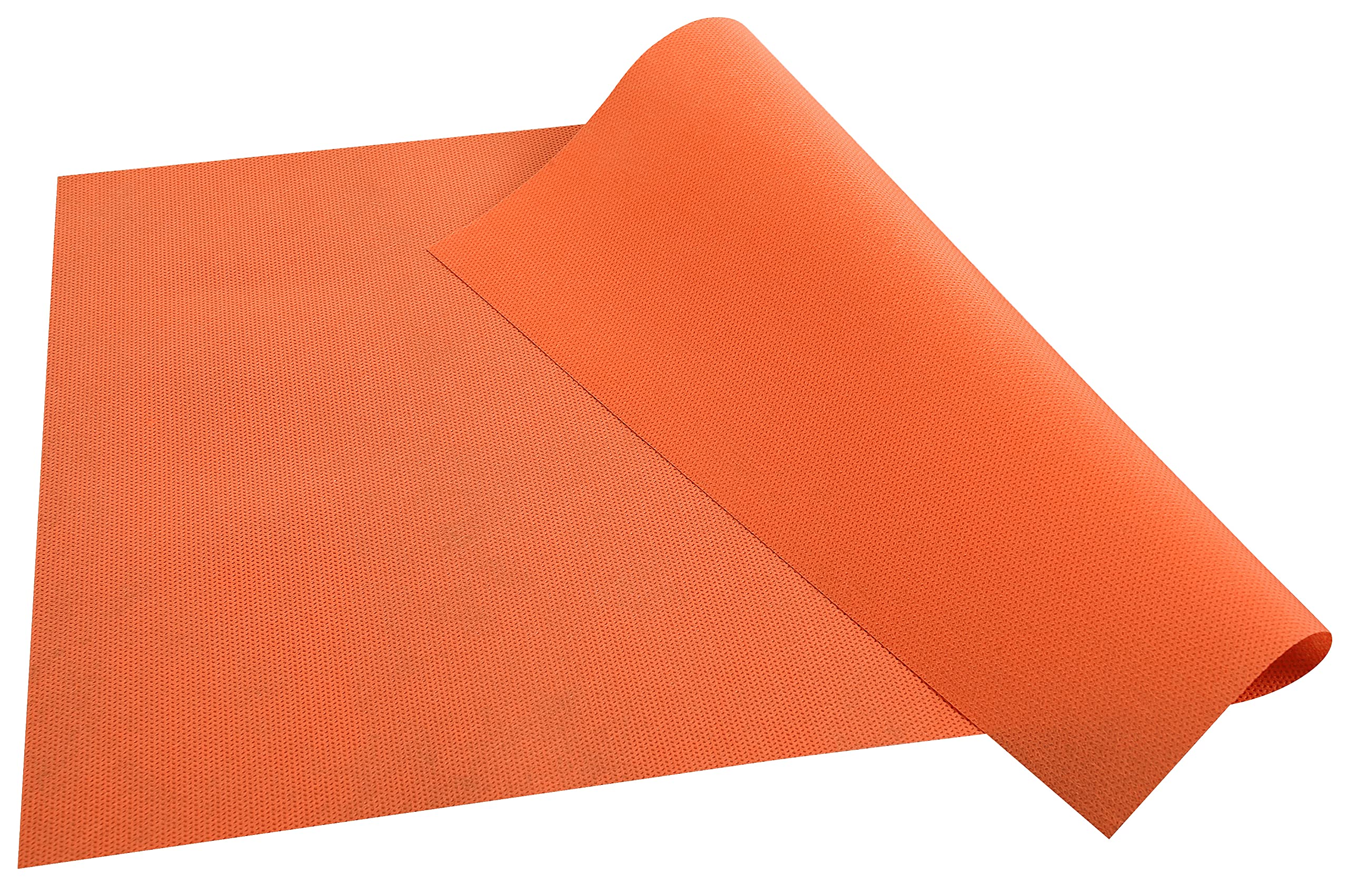 spun bound non-woven placemat - Tear-proof, water-repellent and wipe able fabric - Size 30X40 - Made in France - In tray of 100 placemats - orange