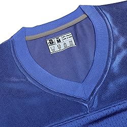 DEHANER Royal Blue Men's Women's Football Jersey