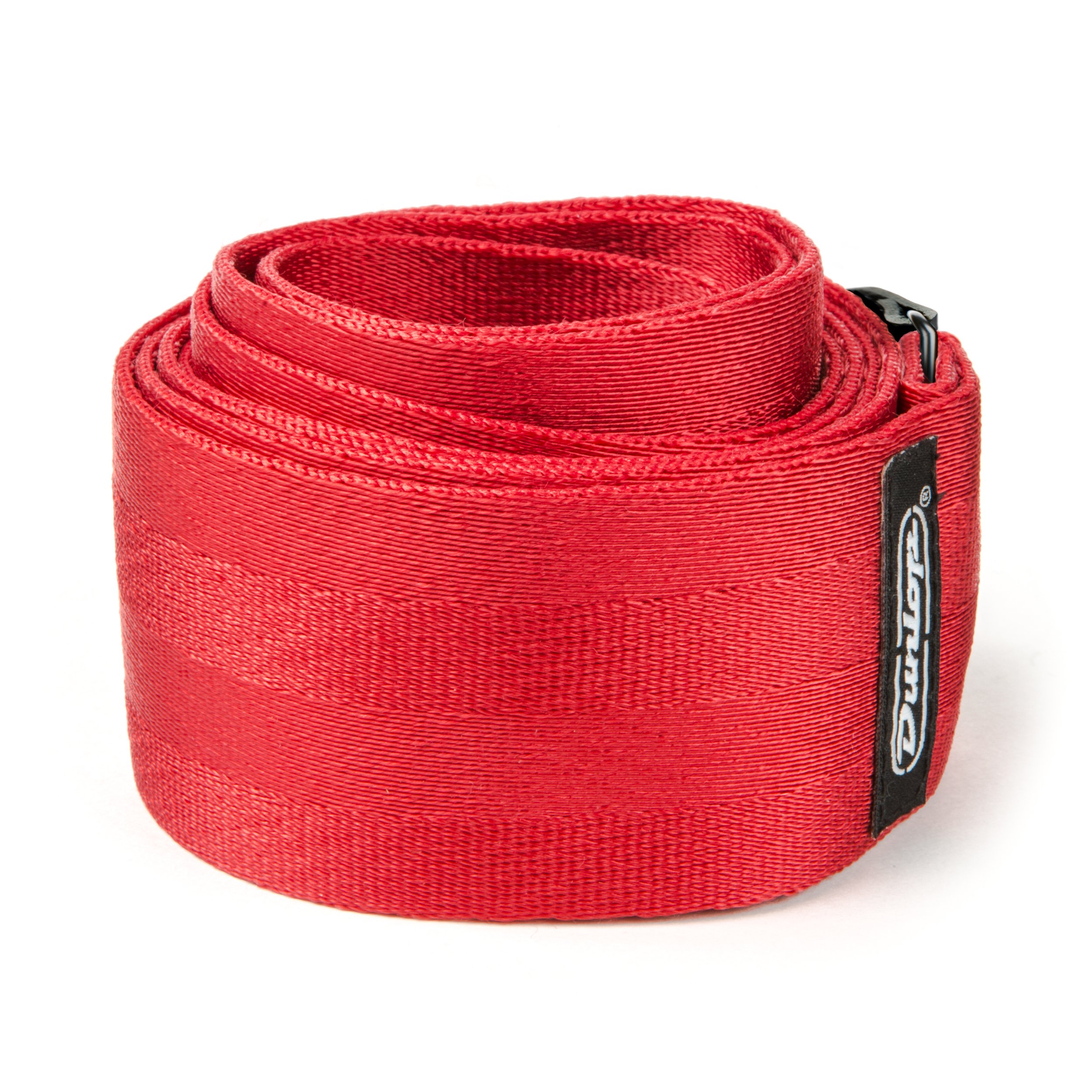 Jim Dunlop DST7001RD Deluxe Seatbelt Strap, Red