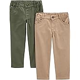 Simple Joys by Carter's Baby-Boys 2-Pack Twill Pants