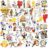 Looney Tunes 50ct Die Cut Vinyl Stickers, Tablet, Indoor &amp; Outdoor Use | Scrapbooking &amp; Crafts